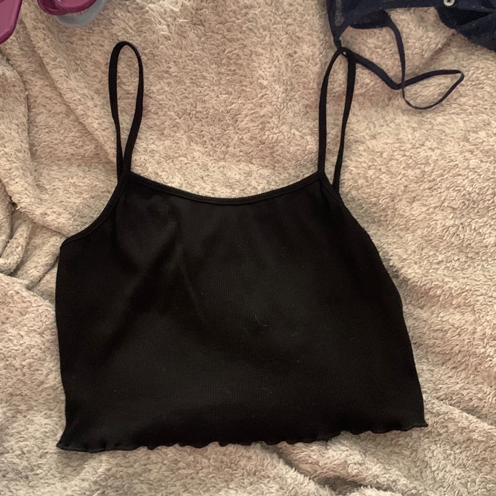 black shein tank top